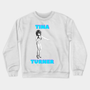 1980s Rock Star - Tina Turner - Retro Crewneck Sweatshirt